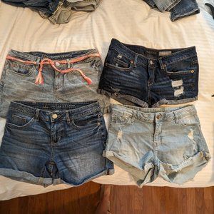 Jean shorts bundle